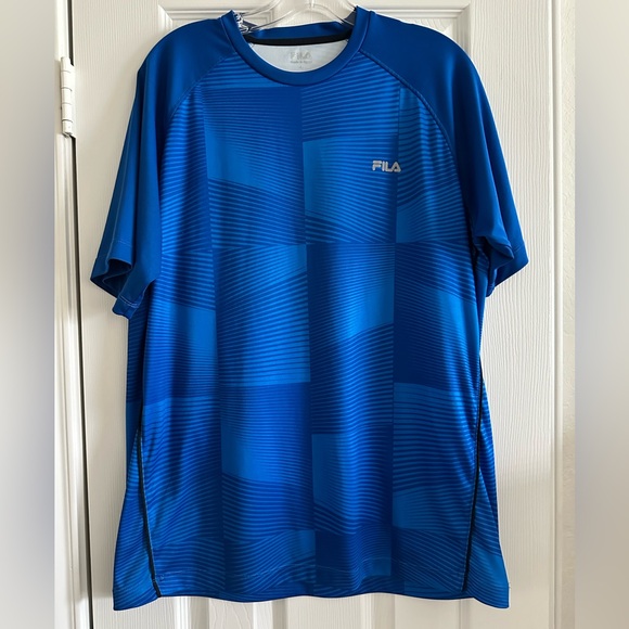 Fila Blue Short Sleeve Tee - Picture 1 of 5